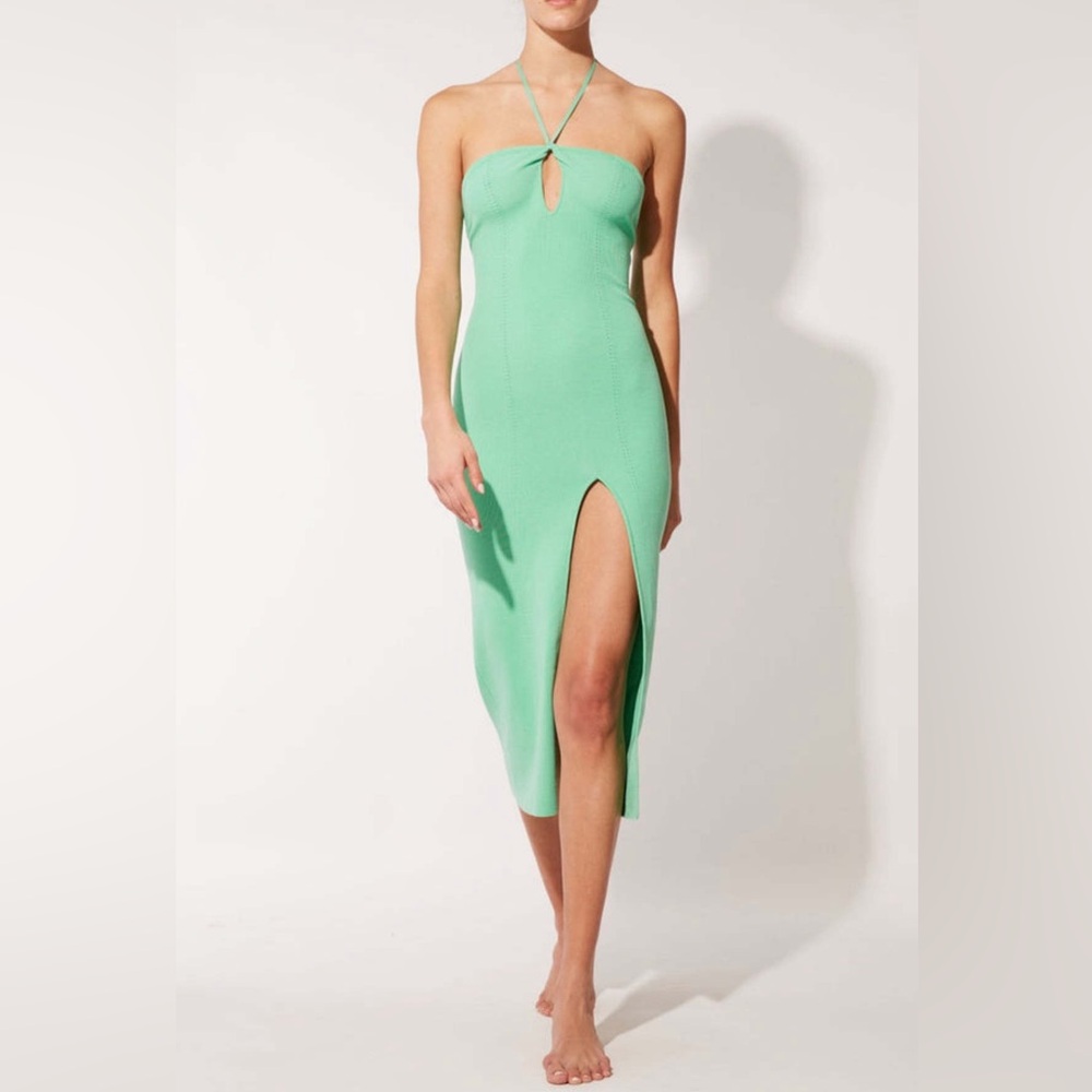 Solid & Striped Kelsey midi dress (seafoam green) new with tags